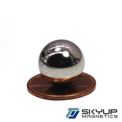 China Super strong ball n52 sphere 10mm neodymium magnet supplier