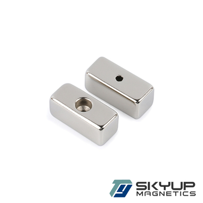 China 50x50x10 Ndfeb Rectangular Countersunk Magnets supplier
