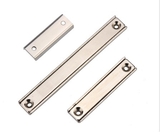 Hot Sale Block  NdFeB Pot magnets produced by strong Permanent Magnets coated with Nickel plating