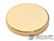Gold-plated Neodymium Magnets with gold coating widely used in bags,clothes supplier