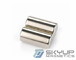 Cylinder NdFeB magnets Coated with Nickel  made by permanent rare earth Neo magnets produced by Skyup magnetics supplier