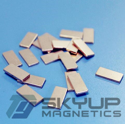 Thin Block Neo magnets with Nickel plating used in Hard disk Drive,with ISO/TS certification