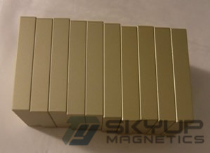 Block Neodymium magnets with coating  everlube used in electronics ,with ISO/TS certification