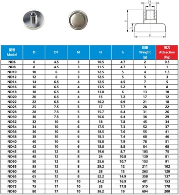 Hot Sale NdFeB Hook magnets produced by strong Permanent Magnets coated with Nickel plating