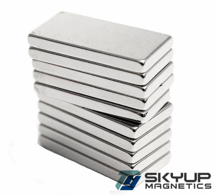 Block Super rare earth Neo magnets with Nickel plating used in Hard disk Drive,with ISO/TS certification