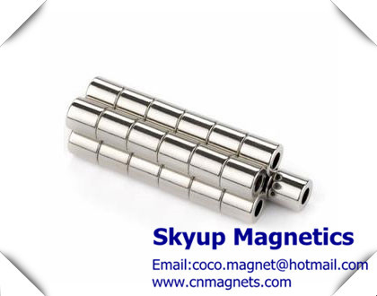China Cylinder  rare earth NdFeB Magnets used in Electronics and small motors ,with ISO/TS certification supplier