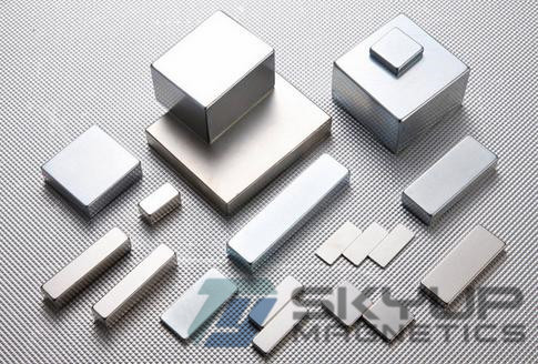 China Permanent Neo magnets  with NiCuNi coating widely used in Electronics supplier