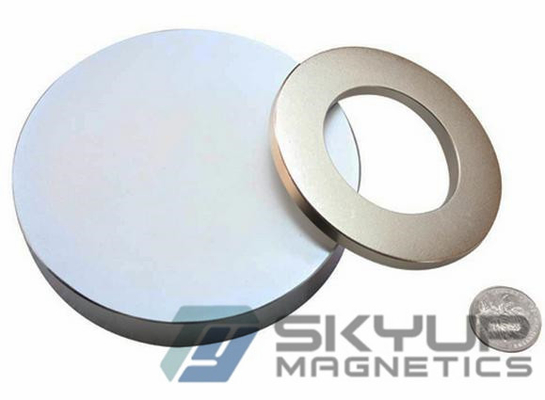China Super strong permanent rare earth Neo magnets with Nickel plating used in Servo motors,with ISO/TS certification supplier