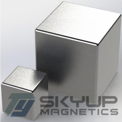 China Hot Sale Cube Permanent Rare earth NdFeB Magnets 5x5x5mm  coated with  Epoxy for  Magnetic Seperators supplier