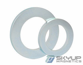 China Big ring Permanent Rare earth NdFeB Magnets coated for Injection louder spearker Produced by Skyup magnetics supplier