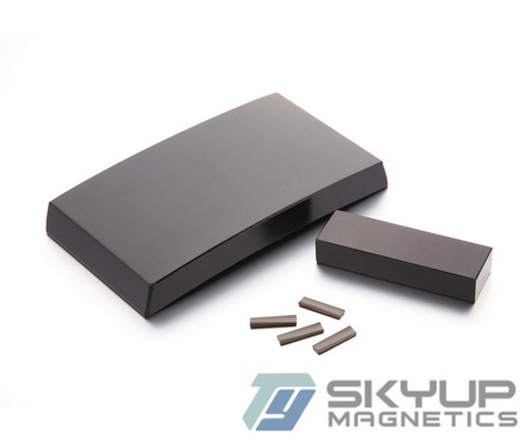 China High Quality Arc motor magnets coated with Epoxy made by permanent rare earth Neo magnets produced by Skyup magnetics supplier