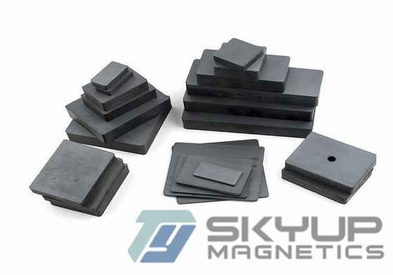 China Ferrite Magnets Sintered Magnet For Speaker Parts Anisotropic Louderspeaks / Sensors supplier
