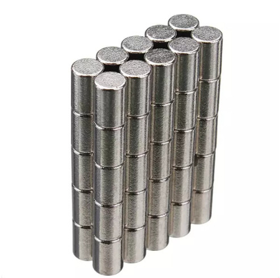 China Neodymium Magnets Cylinder shape Permanent Neodymium Magnets By Strong Neodymium Iron Boron supplier