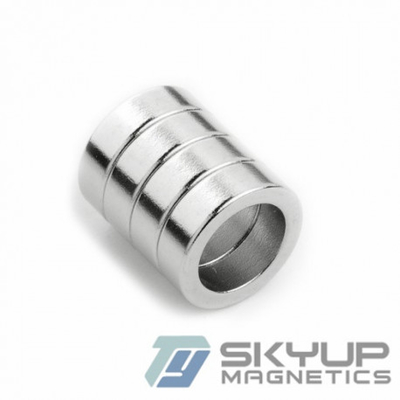 China N42 China zinc plated rare earth magnet ring arc segment neo speaker neodymium ring magnet, supplier