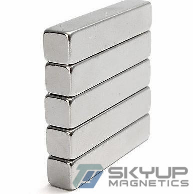 China N35 50X10X2.5mm Block sintered rare earth neo magnets supplier