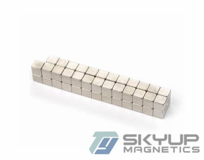 China Customized cost price wholesale high grade permanent Sintered Neo N42 Block Magnet supplier