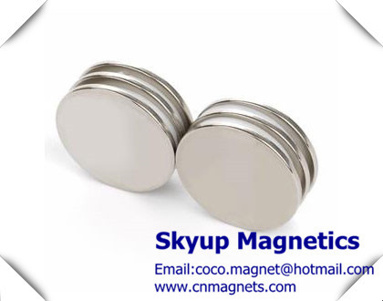 Disc rare earth Neo Magnets used in Electronics and small motors ,with ISO/TS certification