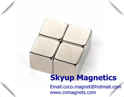 Rectangular  rare earth NdFeB Magnets used in Electronics and small motors ,with ISO/TS certification