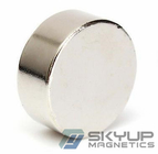 Disc NdFeB magnets with Nickel plating used in electronics ,with ISO/TS certification