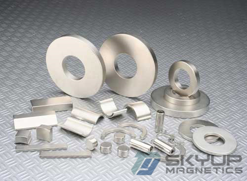 Super strong permanent rare earth Neo magnets used in Computer rigid disc drives, printers ,with ISO/TS certification