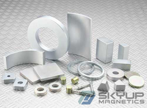 Super strong permanent rare earth Neo magnets with Nickel plating used in Hybrid/HEV Car,with ISO/TS certification