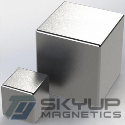 N35 strong Cube Permanent Rare earth NdFeB Magnets 10x10x10mm coated with Nickel for electronics