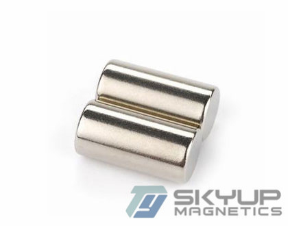 Cylinder  magnets Coated with Ni   made by permanent rare earth Neo magnets produced by Skyup magnetics