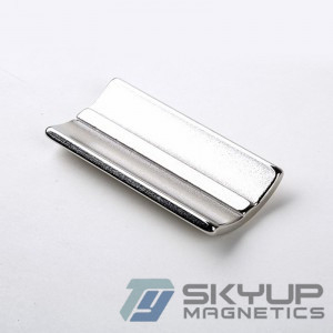 High Quality Arc motor magnets made by permanent rare earth Neo magnets produced by Skyup magnetics