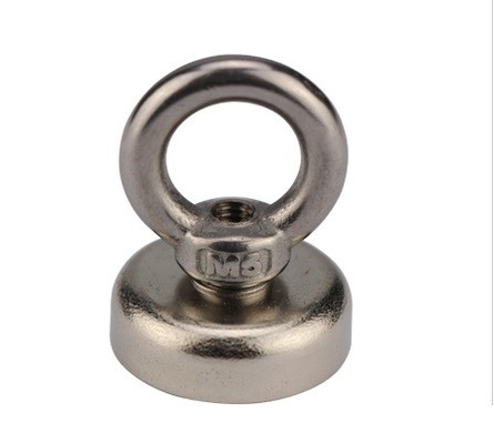 Hot Sale Pot  NdFeB magnets produced by strong Permanent Magnets coated with Nickel plating