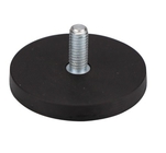 Rubber Coated Magnet made from magnet with iron shell an produced by strong Permanent Magnets coated with Nickel plating