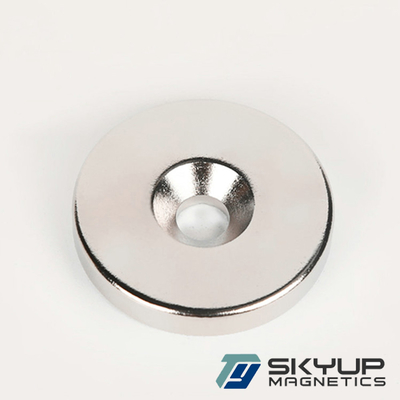 Customer Customized permanent n52 ndfeb neodymium rare earth magnet neodymium magnet with screw hole
