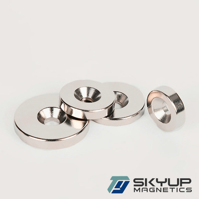 Customer Customized permanent n52 ndfeb neodymium rare earth magnet neodymium magnet with screw hole