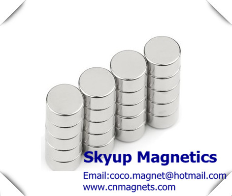 Disc rare earth Neo Magnets used in Electronics and small motors ,with ISO/TS certification