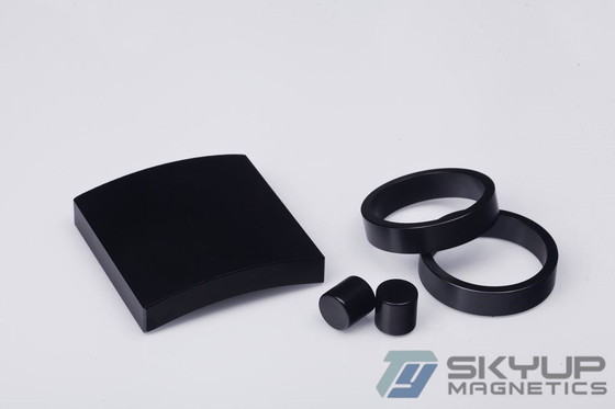 Permanent Neo magnets  with Black Epoxy coating widely used in Electronics.motors ,generators