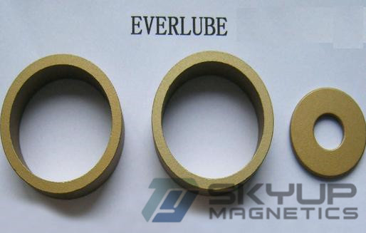 Hot Sale ring Permanent Rare earth NdFeB Magnets coated with everlube for sensors and generators