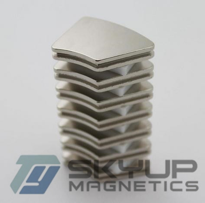 High Quality Arc motor magnets made by permanent rare earth Neo magnets produced by Skyup magnetics