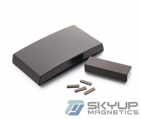 High Grade Arc permanent rare earth Neo magnets used in Permanent Magnet Motor,with ISO/TS certification