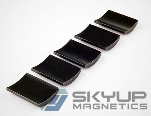 High Grade Arc permanent rare earth Neo magnets used in Permanent Magnet Motor,with ISO/TS certification
