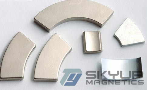 Arc permanent rare earth Neo magnets used in Energy-saving Elevator,with ISO/TS certification