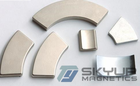 Segment permanent rare earth Neo magnets used in Permanent Magnet Motor,with ISO/TS certification