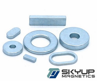 NdFeB  magnets coated with Zn used in Electronics.motors ,generators.produced by professional magnets factory