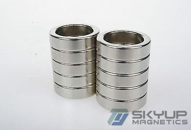 N50 zinc plated rare earth magnet ring arc segment neo speaker neodymium ring magnet