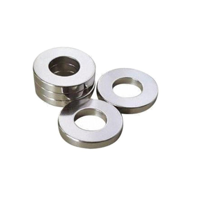 N42 China zinc plated rare earth magnet ring arc segment neo speaker neodymium ring magnet,